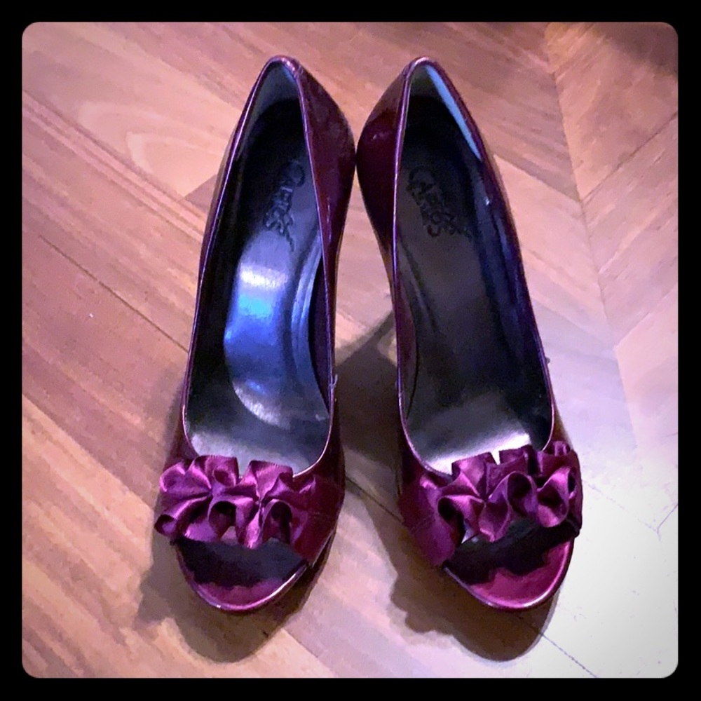 Deep Purple Heels 🚺